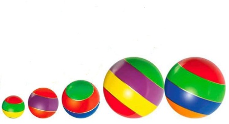 Купить Мячи резиновые (комплект из 5 мячей различного диаметра) в Чебаркуле 